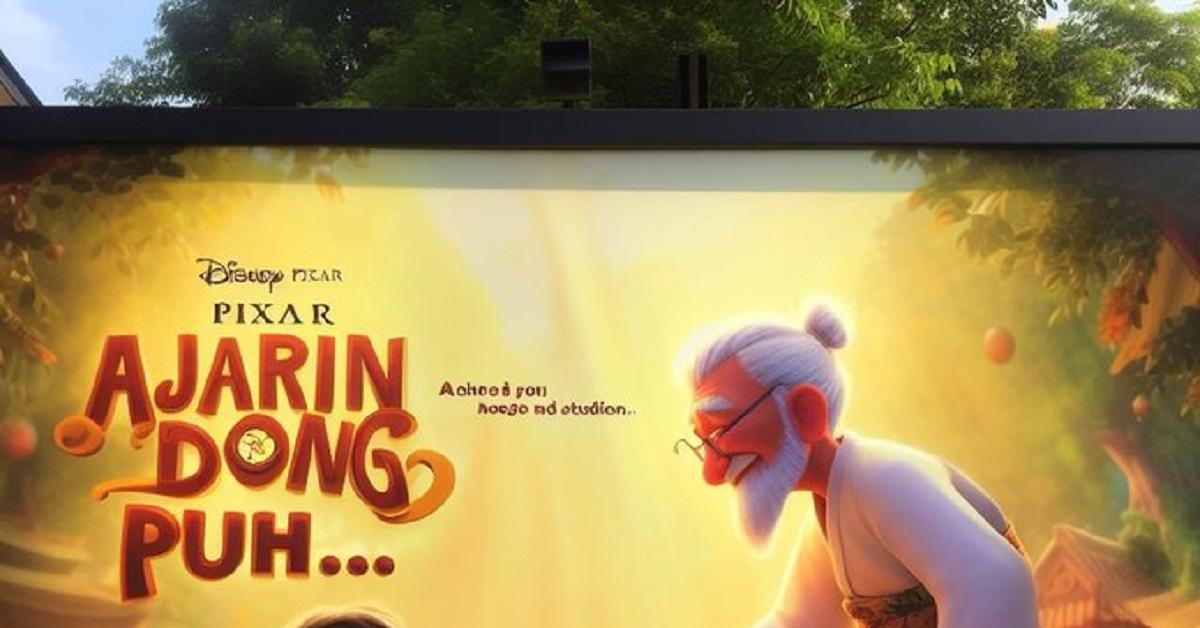 Cara Buat Poster Film Disney Pixar Yang Viral Di Medsos