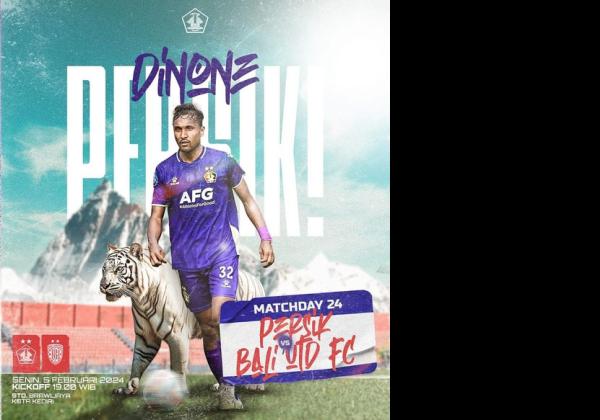 Link Live Streaming Liga 1 2023-2024: Persik Kediri vs Bali United
