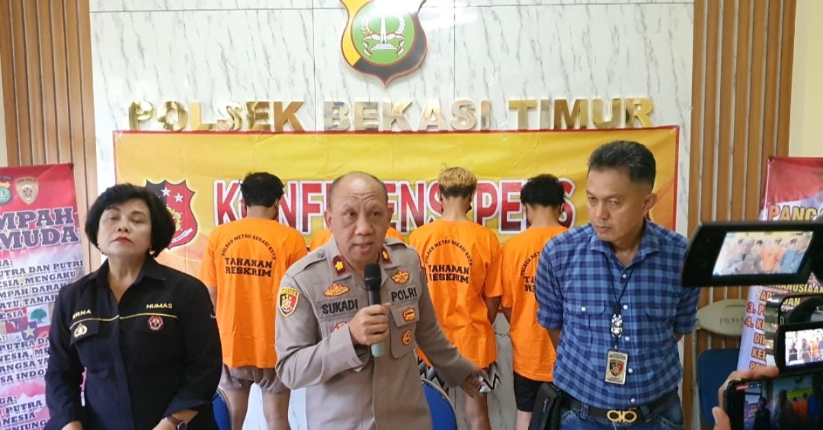 Tawuran 2 Kelompok Remaja di Bekasi Timur, Polisi Tetapkan 10 Tersangka  