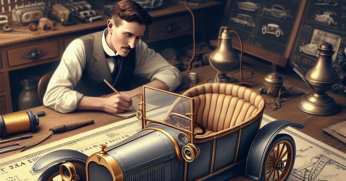 Taukah Kamu? Desain Mobil Listrik Tesla Dibuat Pertama Kali pada Tahun 1931