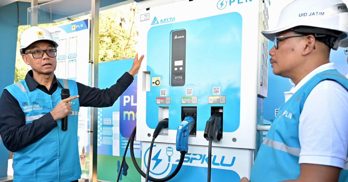 SPKLU PLN Sukses Layani Arus Mudik Lebaran, Penggunaan Naik 5 Kali Lipat!
