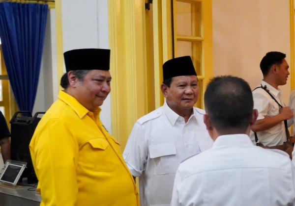 Prabowo Subianto: Airlangga Hartarto Sosok Penting dalam Perekonomian Nasional