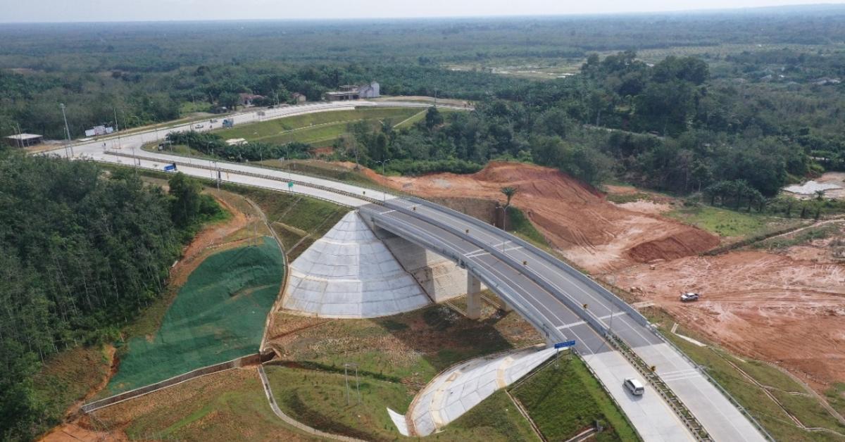 Kabar Gembira! Pembangunan Tol Lingkar Pekanbaru 30,57 Km Dimulai