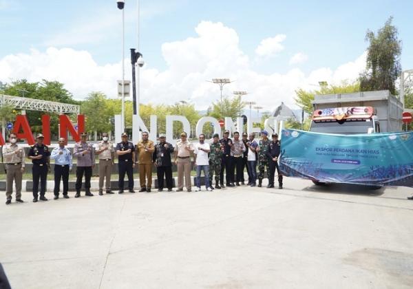 Bea Cukai Lepas Ekspor Perdana Produk-Produk dari Daerah Ini
