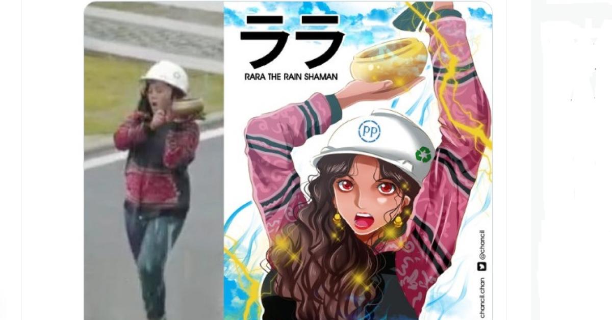 Keren! Mbak Rara Jadi Gambar Anime