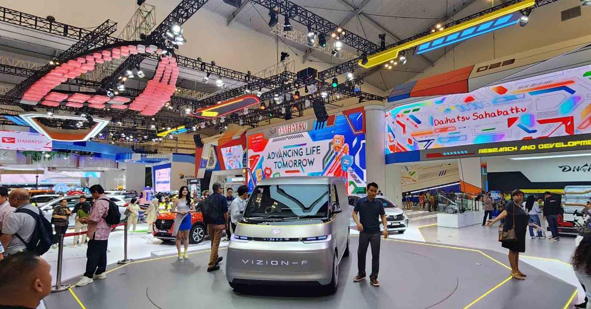 Bertema Advancing Life Tomorrow, Booth Daihatsu di GIIAS 2023 Hadirkan Suasana dan Mobil Masa Depan