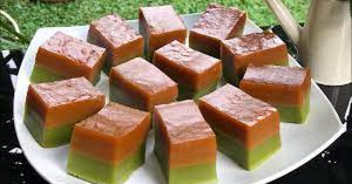 Kue Talam Berbahan Tepung Beras, Kue Tradisional dari Bengkulu, Legit Saat  digigit Rasanya Manis 