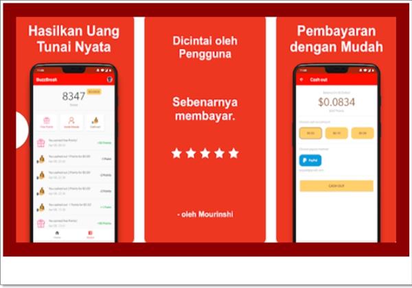 Link Aplikasi Penghasil Uang Tercepat, Dapat Saldo Dana Gratis Langsung Cair Rp 100 Ribu!