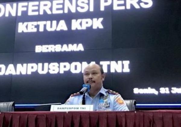 Puspom TNI Sebut ABC Terima Suap Hampir Rp1 Miliar Atas Perintah Kabasarnas