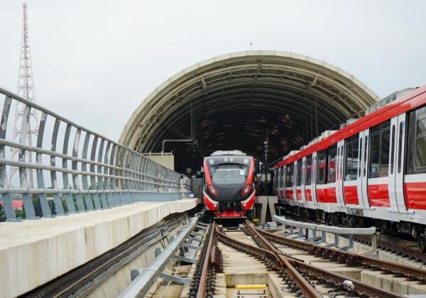 308 Perjalanan LRT Jabodebek Kembali Beroperasi April