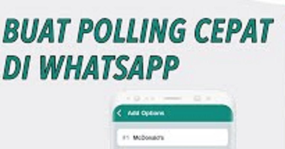 Download GB WhatsApp Versi Clone Terbaru 2023 Gratis Hanya 50 MB: Ada Fitur Polling WA, Begini Cara Buatnya