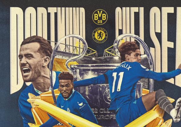 Link Live Streaming Liga Champions 2022/2023: Borussia Dortmund vs Chelsea