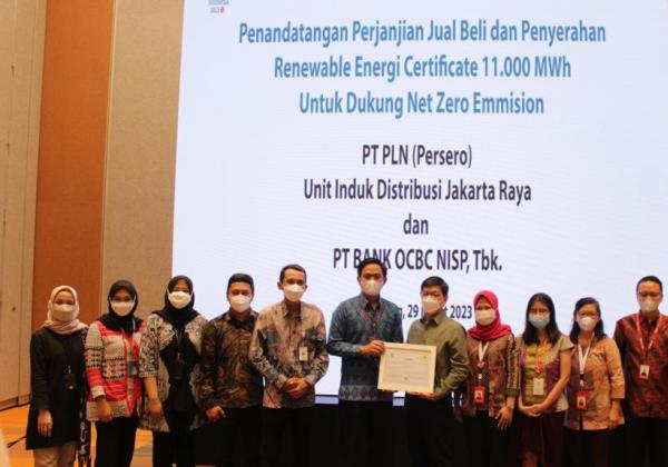 Makin Masif, Kini Giliran Bank OCBC NISP Gunakan Energi Bersih 11.000 MWh dengan REC PLN