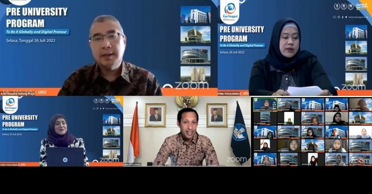 Begini Kemeriahan Pre University Esa Unggul 2022 Batch 1
