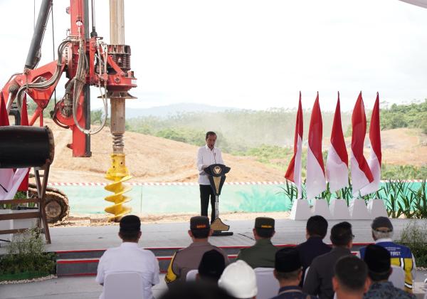 Groundbreaking Masjid Negara IKN Garapan Hutama Karya, Presiden Jokowi Harap Jadi Simbol Kemajemukan Indonesia