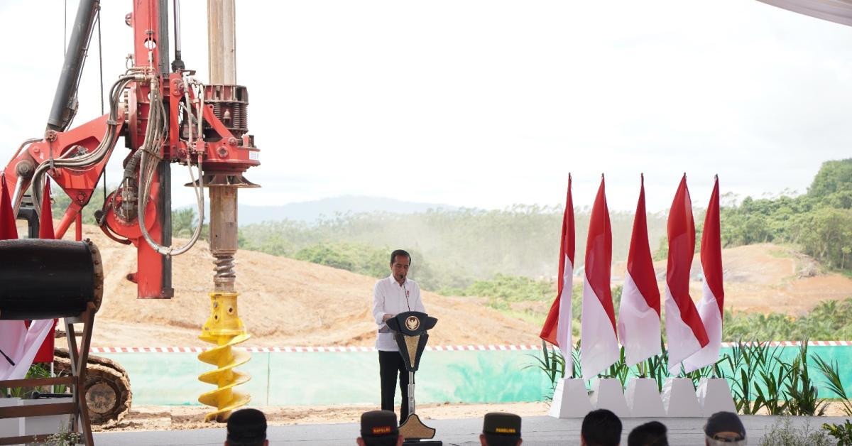 Groundbreaking Masjid Negara IKN Garapan Hutama Karya, Presiden Jokowi Harap Jadi Simbol Kemajemukan Indonesia