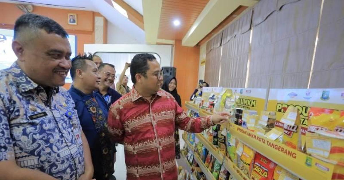 Wali Kota Tangerang Ingin Prodak UMKM Dijual di Indomaret
