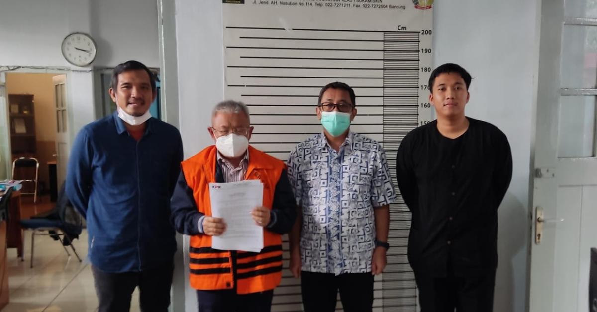 KPK Jebloskan Trisna Sutisna Ke Lapas Sukamiskin