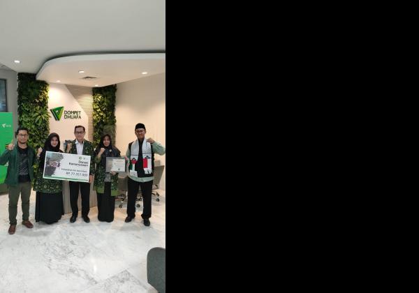 Donasi Kemanusiaan Pokjawas untuk Palestina Melalui Dompet Dhuafa