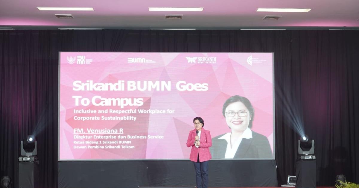 Dorong Kepemimpinan Perempuan, Telkom Hadiri 'Srikandi BUMN Goes to Campus'