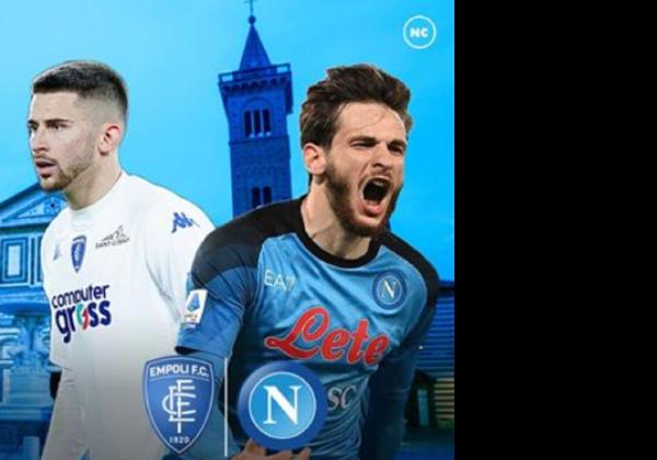 Link Live Streaming Liga Italia 2022/2023: Empoli vs Napoli 