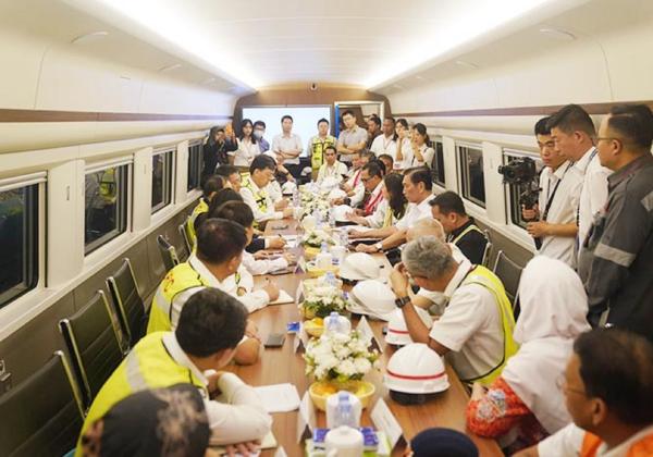 Menhub Uji Coba Kereta Cepat Jakarta - Bandung: Semoga Oktober 2023 Sudah Bisa Digunakan