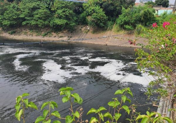 Produksi Air Bersih Dihentikan Imbas Aliran Kali Bekasi Kembali Tercemar