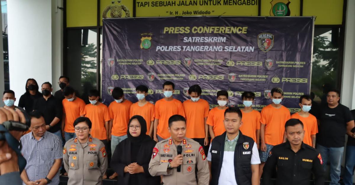 Ini Tampang 10 Pelaku Curanmor yang Meresahkan Warga, Beraksi di 100 TKP di Wilayah DKI dan Tangerang