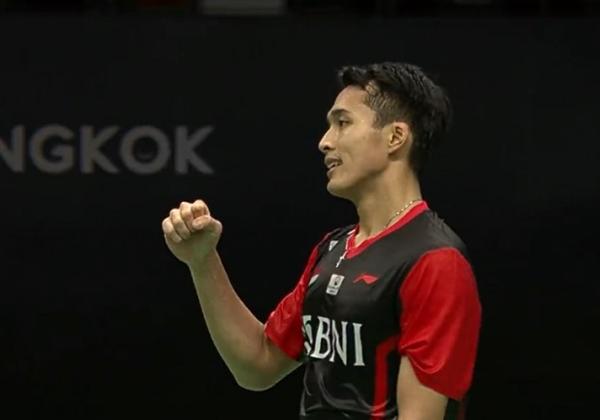 Taklukkan Pebulu Tangkis China, Jonatan Christie Amankan Tiket Final Indonesia Masters 2023