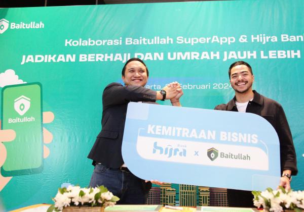 Hijra Bank dan Baitullah SuperApp Teken Kerja Sama Garap 1 Juta Jemaah Umrah dan Haji Indonesia