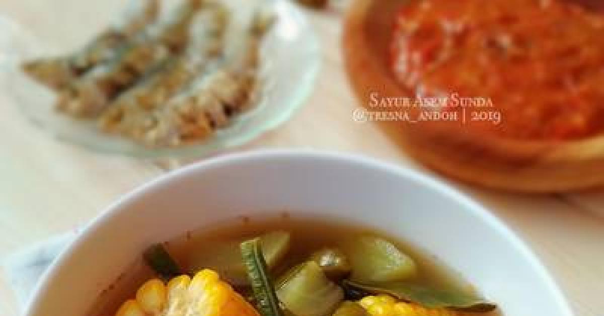 Yuk Coba Rasakan Nikmatnya Sayur Asem Sunda, Dijamin akan Ketagihan Saat Hirup kuah Sayur Asem 
