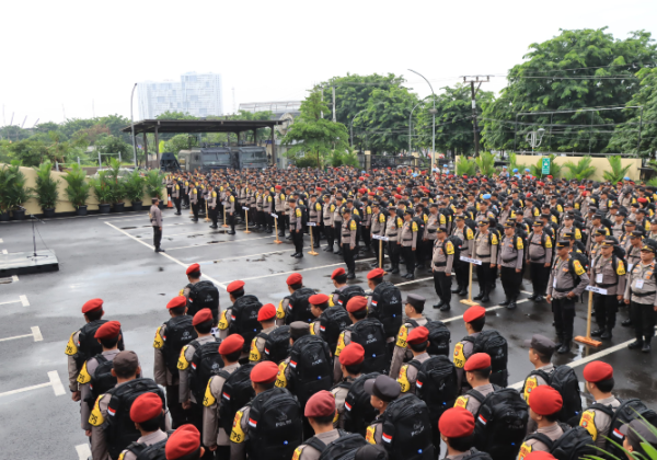 Amankan Pemilu 2024, 904 Personel Polrestabes Bandung Dikerahkan
