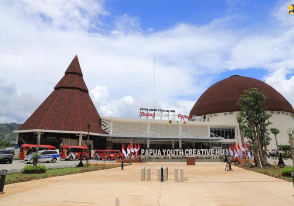 Jokowi Resmikan Papua Youth Creative Hub yang Dibangun PUPR sebagai Sarana Kreasi Generasi Muda