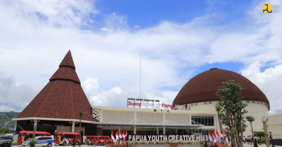 Jokowi Resmikan Papua Youth Creative Hub yang Dibangun PUPR sebagai Sarana Kreasi Generasi Muda