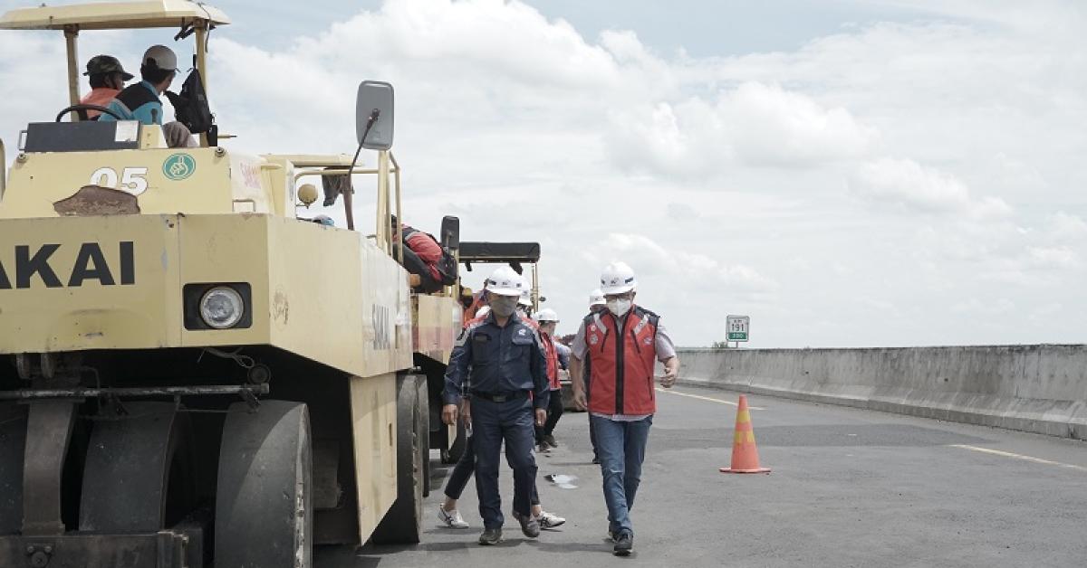 Waskita Targetkan Perbaikan Ruas Tol Trans Sumatera Rampung Sebelum Idul Fitri 2022