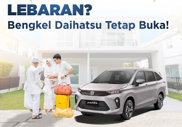 Buka Setiap Hari, 65 Bengkel Siaga Daihatsu Bikin Mudik Lebih Tenang