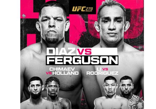 Link Live Streaming UFC 279: Duel Panas Diaz vs Ferguson Serta Chimaev vs Holland