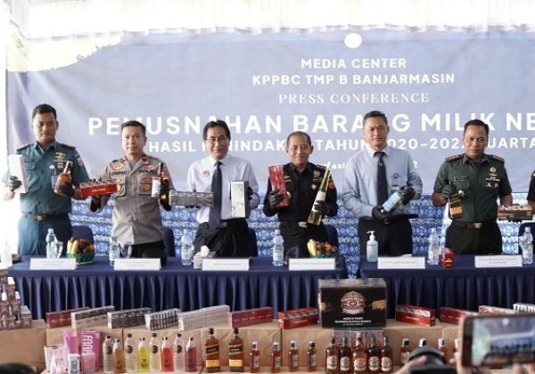 Ini Cara Bea Cukai Pastikan Barang Ilegal Hasil Penindakan Tidak Disalahgunakan