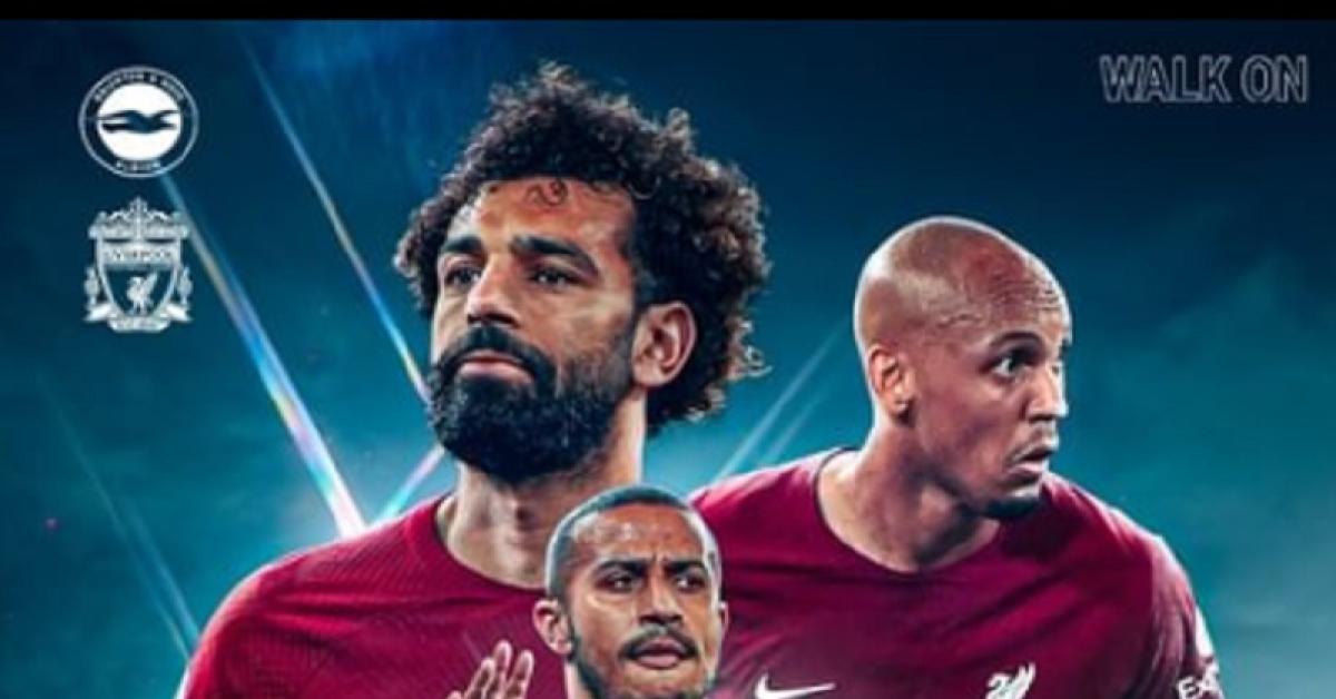 Link Live Streaming Liga Inggris 2022/2023: Brighton vs Liverpool