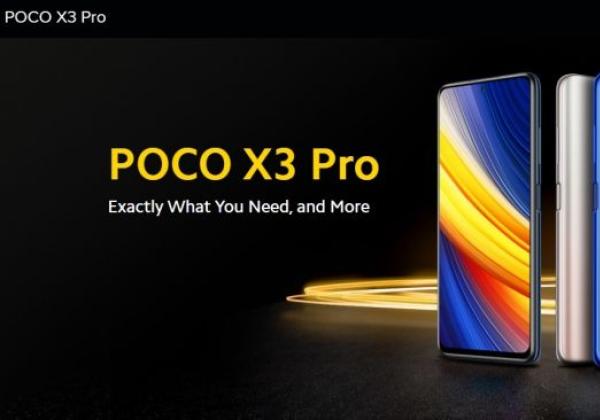 Spesifikasi dan Harga Terbaru Poco X3 Pro, Ponsel Kelas Menengah dengan Performa Cepat