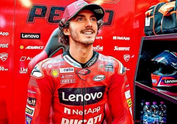  Ducati Sapu Bersih Slot Start Baris Terdepan, Bagnaia Pecahkan Rekor Lap Sirkuit Aragon