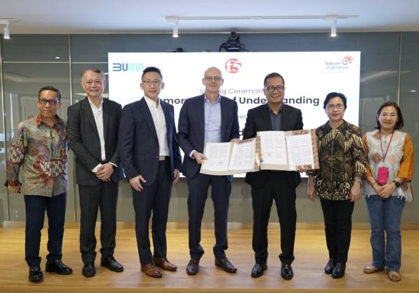 Perkuat Cybersecurity Indonesia, Telkom bersama F5, Pemain Global Multicloud Application Security and Delivery, Kokohkan Kemitraan