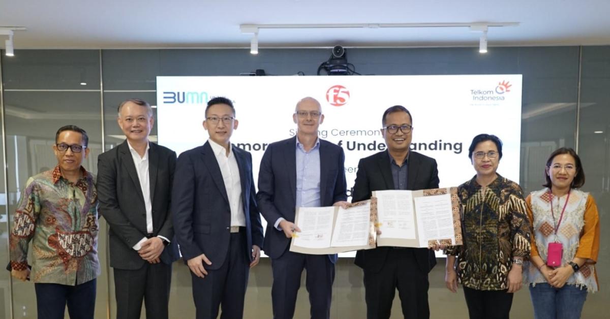 Perkuat Cybersecurity Indonesia, Telkom bersama F5, Pemain Global Multicloud Application Security and Delivery, Kokohkan Kemitraan