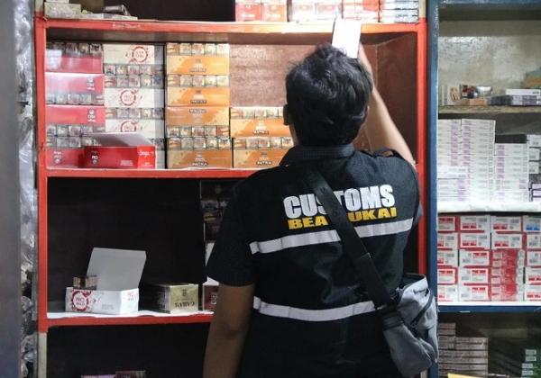 Bea Cukai Lakukan Patroli Gabungan untuk Tekan Peredaran Rokok Ilegal