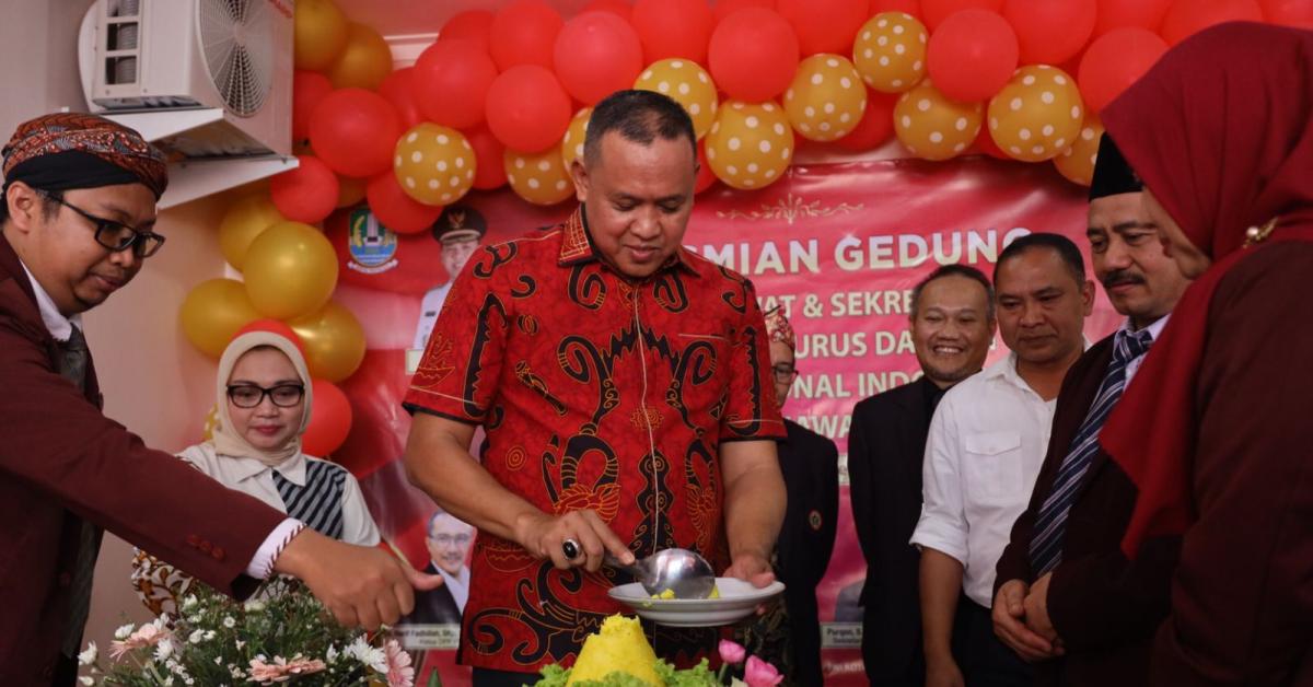 PLT Wali Kota Bekasi Resmikan Gedung Perawat