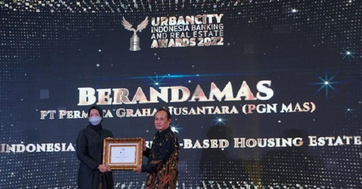 PGNMAS Raih Penghargaan Urbancity Indonesia Banking And Real Estate Award 2022