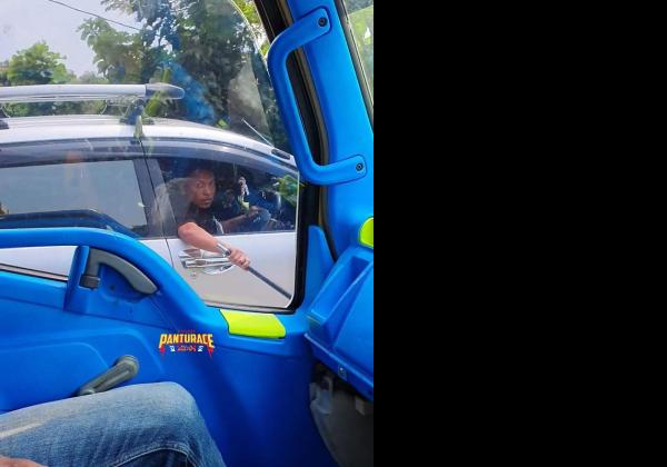 Penodong 'Beceng' ke Sopir Truk di Tol Cipali yang Viral Ditangkap Polisi
