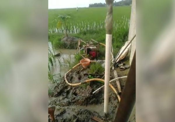 Semburan Lumpur Bercampur Minyak dan Gas Muncul di Wilayah Kabupaten Tangerang