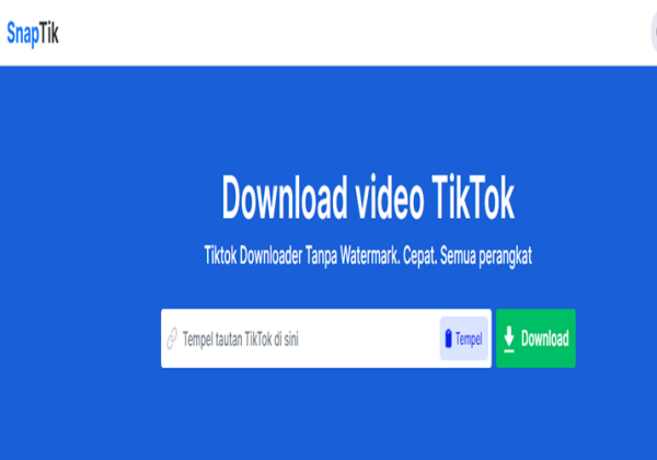Download Video TikTok Tanpa Watermark, Gampang Banget!