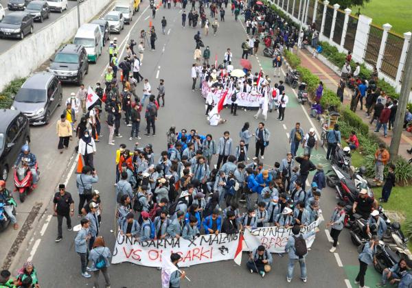 Polisi Saring Peserta Demo Mahasiswa dan Buruh, Begini Alasan 